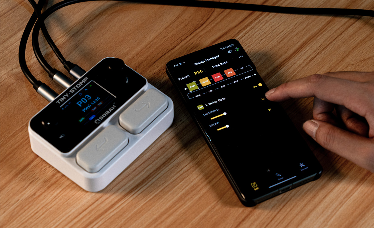 手机 App 与电脑软件操作，快速调节与管理音色