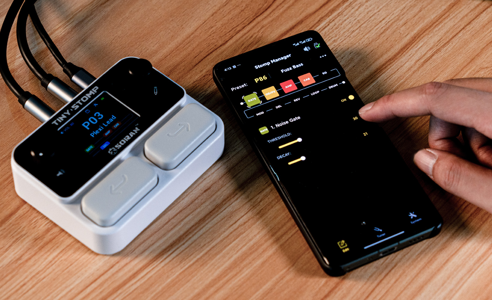 Mobile APP and PC Software for Fast Tone Tweaks and Management